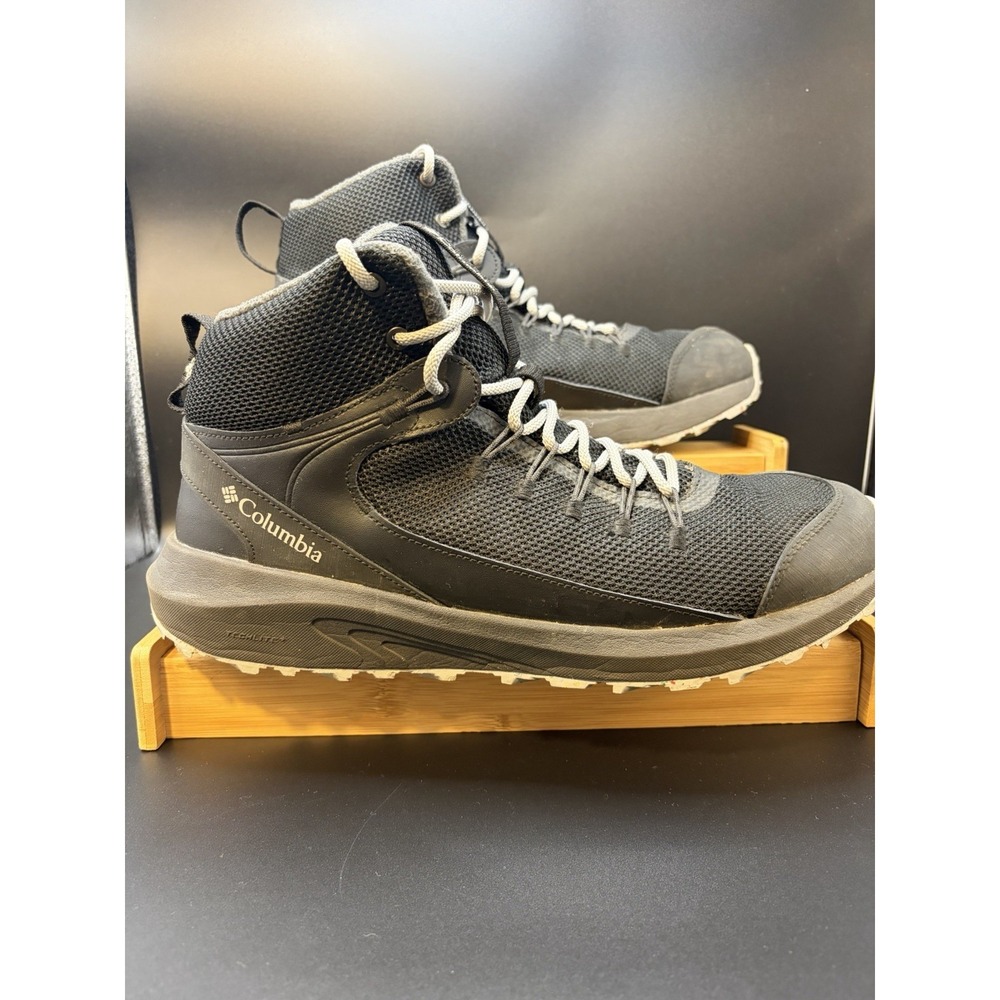 COLUMBIA Men's Gray‎ TRAILSTORM MID Waterproof Hiking Boots 11.5/BM8089–010